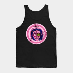 Coraline Button Tank Top